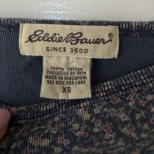 Eddie bauer vtg 3/4 sleeve top